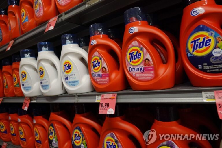‘가격 인상 시작’  P&G, 세제. 화장지 값 올린다