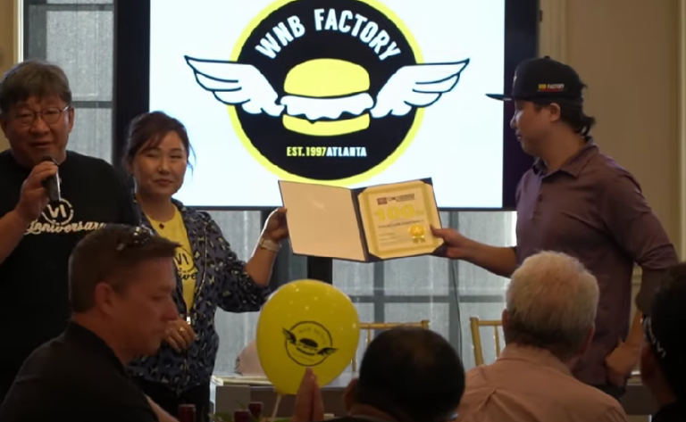 [영상]”날개 달린 버거, WNB 팩토리 날다! -“가맹점 100호!!
