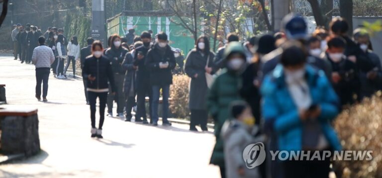 한국, 확진자 6천명 넘어 역대최다 확실시