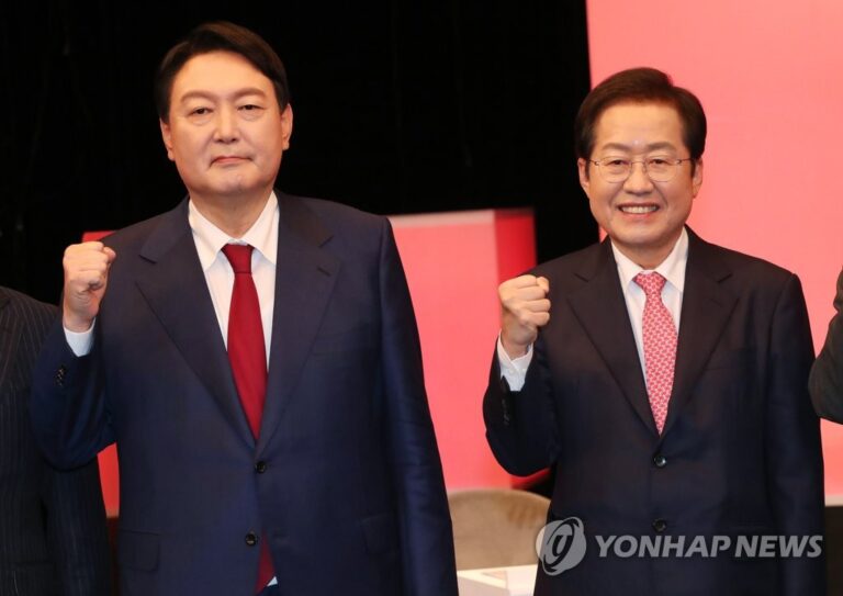 홍준표 “정권교체 대의…尹선대본부 상임고문직 수락”