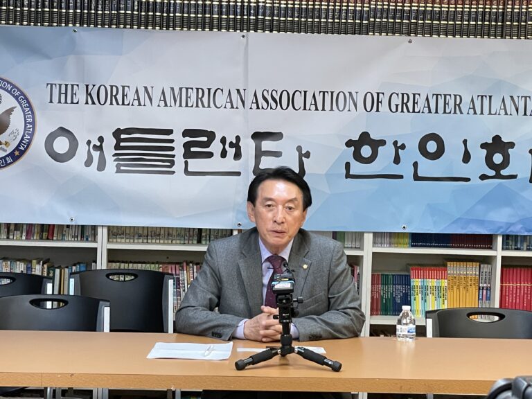 “애틀랜타 방문 김석기 의원 사이다 발언 쏟아 내” (종합)