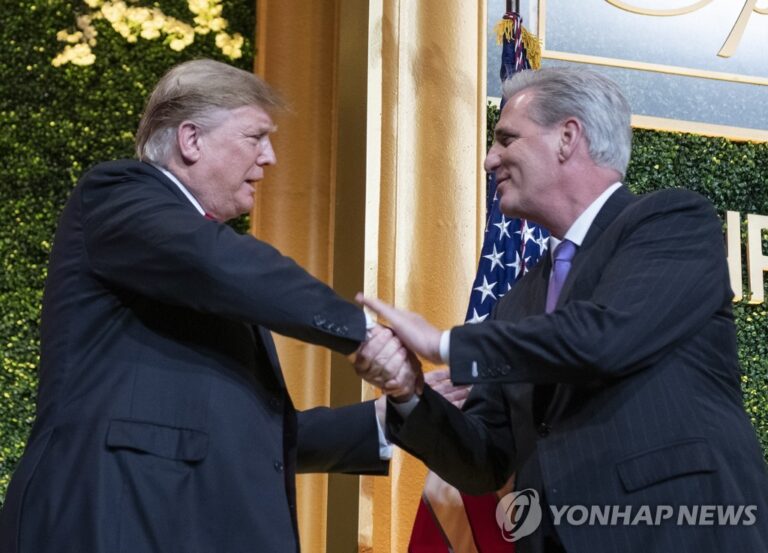 하원의장 선출에는 트럼프가 해결사 조지아의 그린 의원은 행동대장 하원의장 선출에는 트럼프가 해결사 조지아의 그린 의원은 행동대장