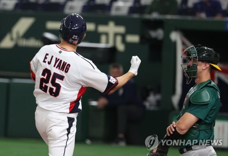 [WBC] 호주전 3점 홈런 양의지, 누구?