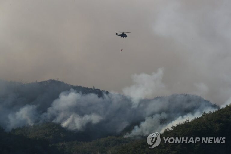 무섭게 번지고 되살아나고…식목일 앞두고 전국 산불 21건
