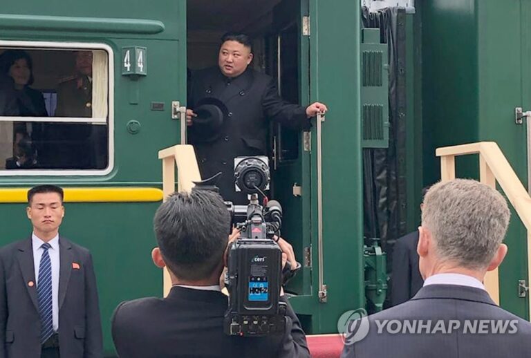 김정은 러시아행 전용열차는? 김정은 러시아행 전용열차는?