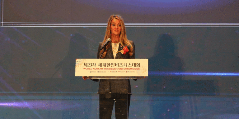 뢰플러 중소기업청장, 제23차 세계한인비즈니스대회 개막식 연설 ‘공동 성공’ 강조