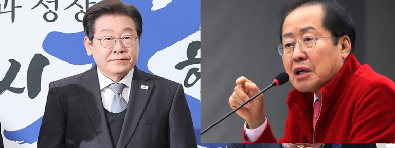 [대권] 이재명 9일께 대표 사퇴 vs 홍준표 “대한민국 구원투수 되겠다”