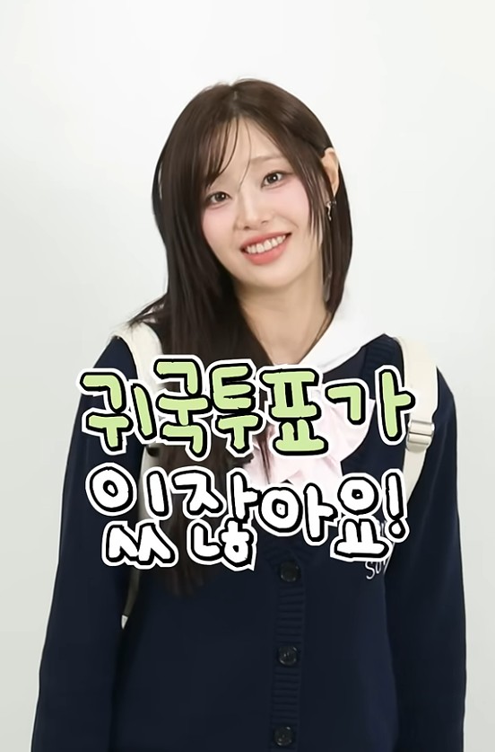 [쇼츠영상] 재외투표자, 6월 3일 한국서 ‘귀국 투표’하세요